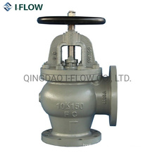 JIS Marine Valve F7308 10K Cast Iron Angle Valve